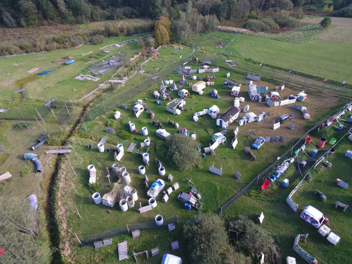 Arena Mocy - Największe pole paintballowe w Polsce