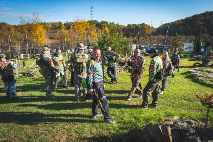 Gra paintballowa w Arenie Mocy